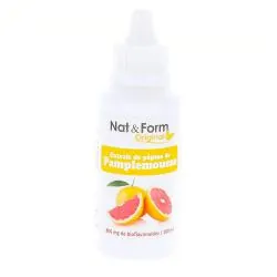 NAT & FORM Extrait de pépins de pamplemousse bio flacon-pipette 50ml