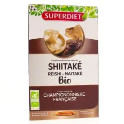 SUPERDIET Shitake+ bio 20 ampoules