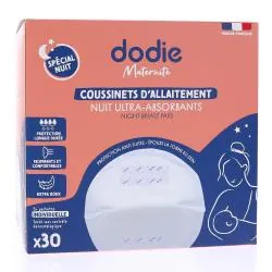DODIE Coussinets d'allaitement nuit adhesif x 30