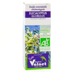 DOCTEUR VALNET Huile essentielle d'eucalyptus globulus bio flacon 10ml