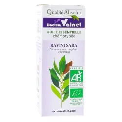 DOCTEUR VALNET Huile essentielle de ravintsara bio flacon 10ml
