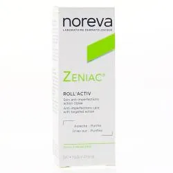 NOREVA Zeniac roll'activ soin anti-imperfections action ciblée roll'on 5ml