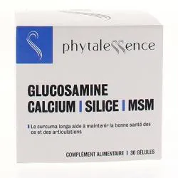 PHYTALESSENCE Glucosamine calcium silice MSM 30 gélules