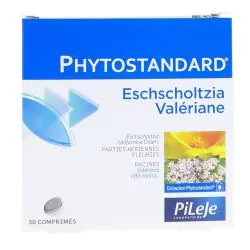 PHYTOPREVENT Phytostandard eschscholtzia valériane boîte 30 comprimés