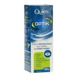 QUIES Optik solution multi fonctions lentilles de contact souples flacon 360ml