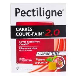 NUTREOV Pectiligne carrés coupe faim à la pectine de pomme x 15