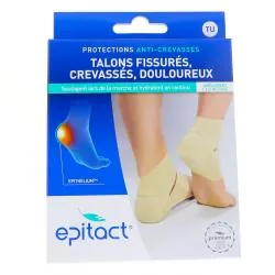 EPITACT Protections anti crevasses talons fissurés crevassés douloureux lot de 2