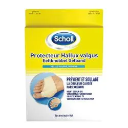 SCHOLL Protecteur hallux valgus oignon