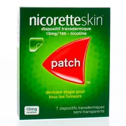 Nicoretteskin 10 mg/16 heures boîte de 7 sachets