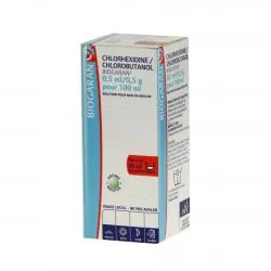 BIOGARAN Chlorhexidine / chlorobutanol 0,5ml / 0,5g pour 100ml flacon de 90ml
