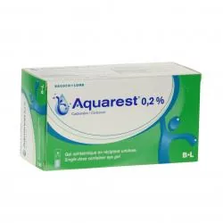 Aquarest 0,2 % boîte de 60 récipients unidoses