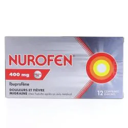 NUROFEN 400 mg boîte de 12 comprimés