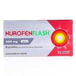 NUROFEN FLASH 200 mg boîte de 12 comprimés