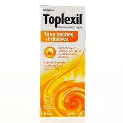 Toplexil 0,33 mg/ml flacon de 150 ml