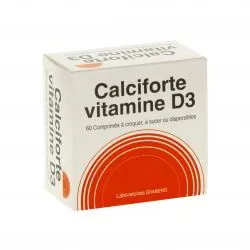 Calciforte vitamine d3 boîte de 60 comprimés