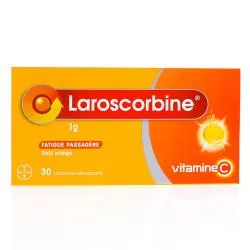 Laroscorbine 1g effervescent 2 tubes de 15 comprimés