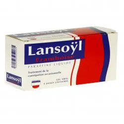 Lansoyl framboise boîte de 9 récipients unidoses