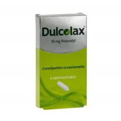 Dulcolax 10 mg boîte de 6 suppositoires