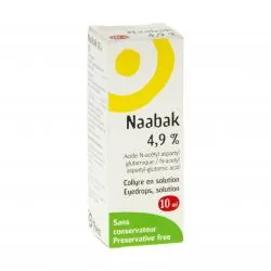 Naabak 4,9% collyre en solution 10ml flacon 10ml