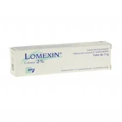 Lomexin 2 pour cent tube de 15 g