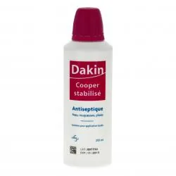 Dakin cooper stabilisé flacon de 250 ml