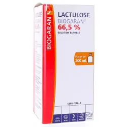 BIOGARAN Lactulose 66,5% flacon de 200 ml