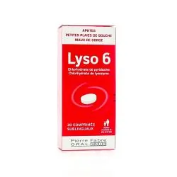 Lyso 6 boîte de 30 comprimés