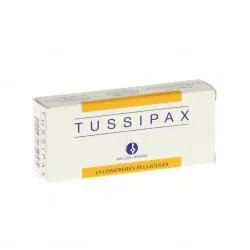 Tussipax boîte de 15 comprimés
