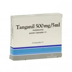 Tanganil 500 mg/5 ml boîte de 5 ampoules