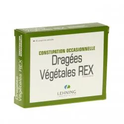LEHNING Dragées végétales rex boîte de 40 comprimés