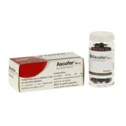Ascofer 33 mg flacon de 30 gélules