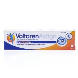 VOLTAREN Actigo 2% intense tube de 30 g