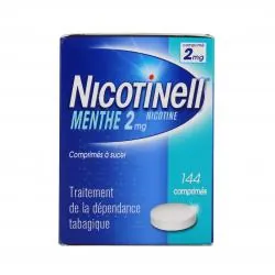 NICOTINELL menthe 2mg boîte de 144 comprimés