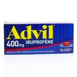 Advil 400mg boîte de 14 comprimés