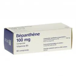 Bépanthène 100 mg boîte de 60 comprimés
