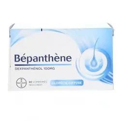 Bépanthène 100 mg - 60 comprimés boîte de 60 comprimés