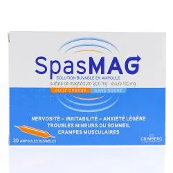 SPASMAG boîte de 30 ampoules