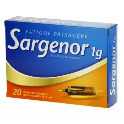 Sargenor 1 g/5 ml boîte de 20 ampoules