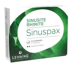 LEHNING Sinuspax boîte de 60 comprimés à croquer