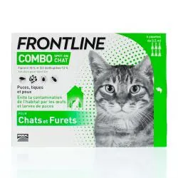 FRONTLINE Combo spot-on chat 6 pipettes