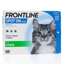 FRONTLINE Spot-on chat 6 pipettes