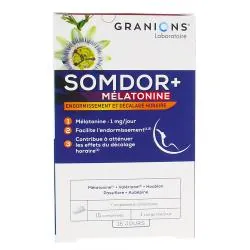 GRANIONS Somdor+ Mélatonine boîte 15 comprimés