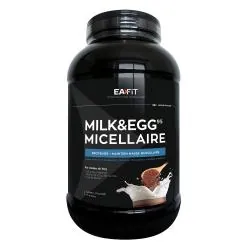 EAFIT MILK & EGG 95 micellaire saveur chocolat pot de 2,2kg
