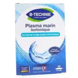 B-TECHNIE Plasma marin isotonique boîte 20 ampoules 10ml