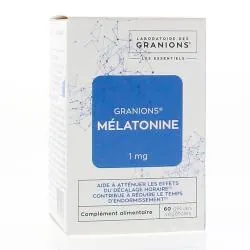 GRANIONS Melatonine 1mg 60 gélules