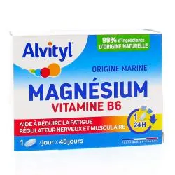 ALVITYL Stress & Sommeil - Magnésium vitamine B6 45 comprimés