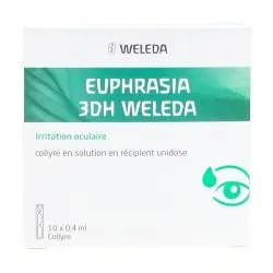 WELEDA Euphrasia 3 DH collyre 10 unidoses