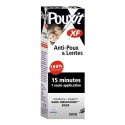 POUXIT Lotion filmogène eXtra Fort antipoux antilentes 100ml