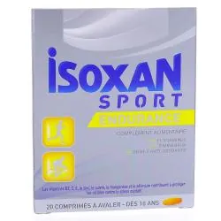 ISOXAN Sport endurance boîte de 20 comprimés