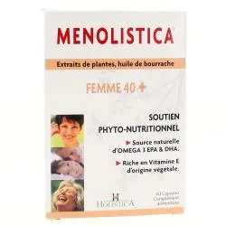 HOLISTICA Menolistica femme 40+ ménopause boîte de 60 capsules